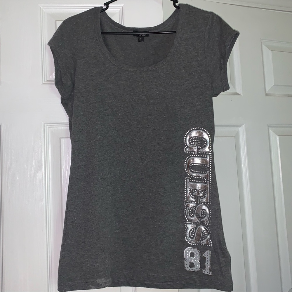 VINTAGE 90s Guess Logo Graphic Blin…